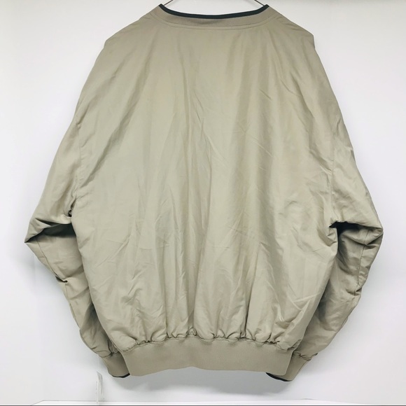 Cabela's Outdoor Gear Windcrest Sz M V Neck Pullover Windbreaker Golf Jacket NWT - Picture 5 of 9